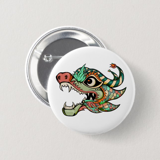 Drache Button (Vorne & Hinten)