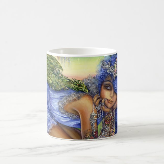 Drache-Charmeur-Tasse Kaffeetasse (Mittel)