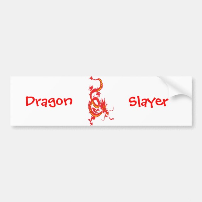 Drache/chinesisches Neujahr Autoaufkleber (Vorne)