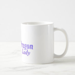 Drache-Dame Kaffeetasse