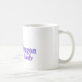 Drache-Dame Kaffeetasse