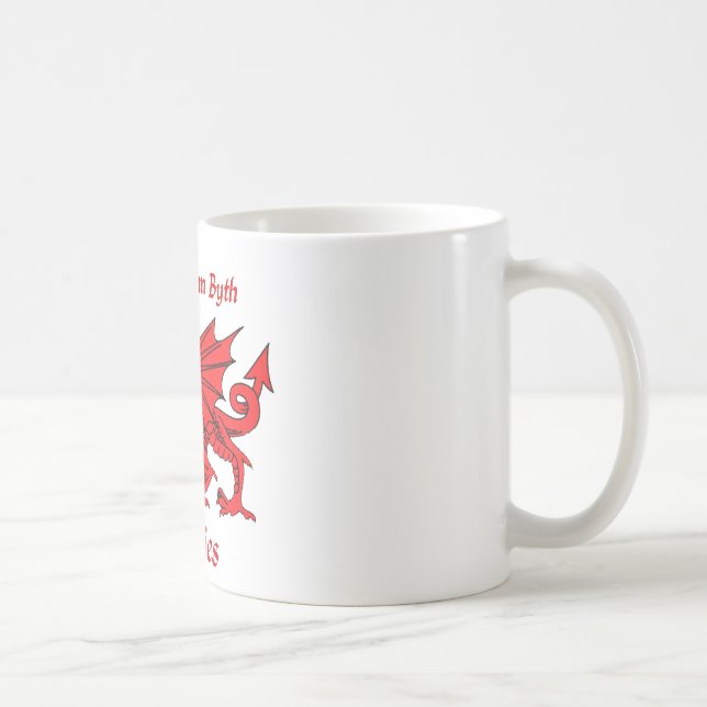 Drache Davies Waliser Kaffeetasse (Rechts)
