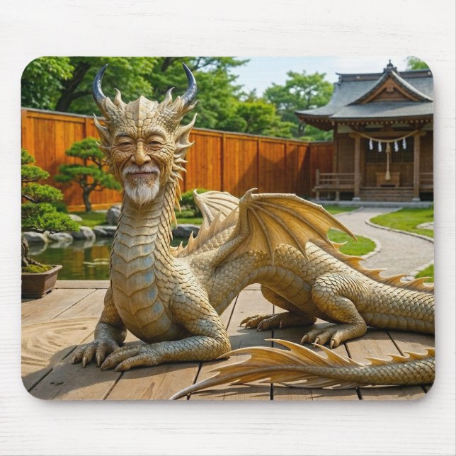 Drache der Balance Mousepad (Vorne)