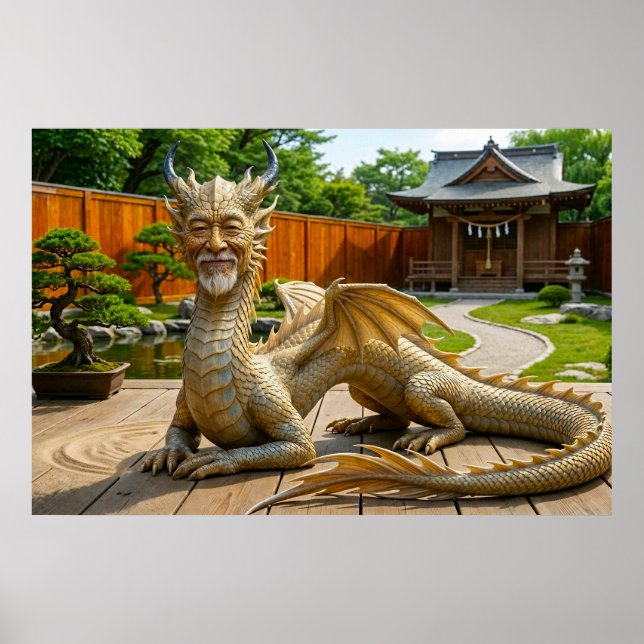 Drache der Balance Poster (Vorne)