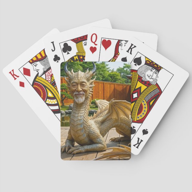 Drache der Balance Spielkarten (Rückseite)