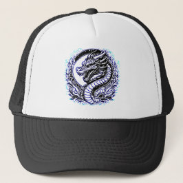Drache der blauen Weisheit Truckerkappe