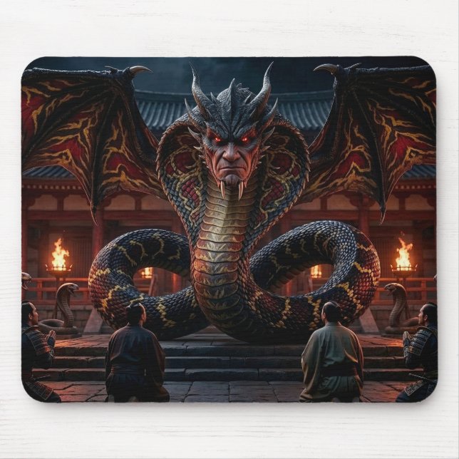 Drache der Macht Mousepad (Vorne)