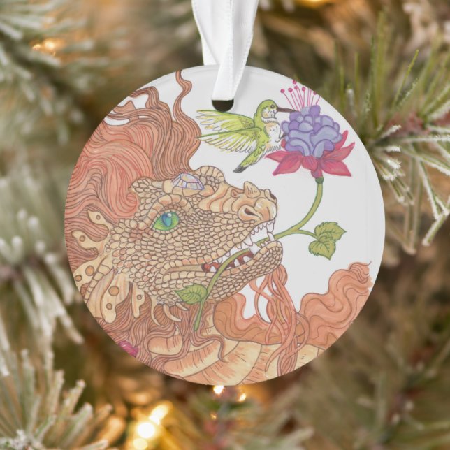 Drache der Naturschätze Ornament (Baum)