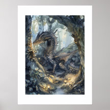 Drache des verzauberten Waldes