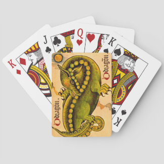 Drache-Drache-Spielkarten Spielkarten