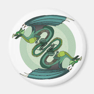 Drache-Drehungs-Magnet Magnet