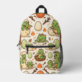 Drache Ei Nest Rucksack – Süßes Fantasy-Design
