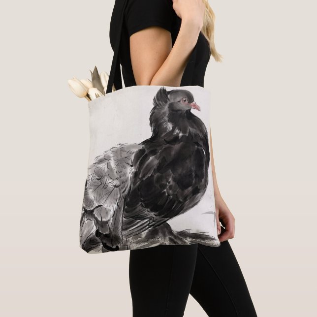 Drache eine indische Fantailschwalbe Tasche (Von Nahem)