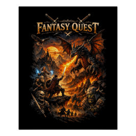 Drache feuersuche poster