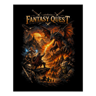 Drache feuersuche poster