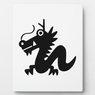 Drache Fotoplatte