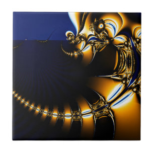 Drache Fractal Design verfolgen Fliese
