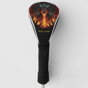 Drache für das Feueratmen Golf Headcover