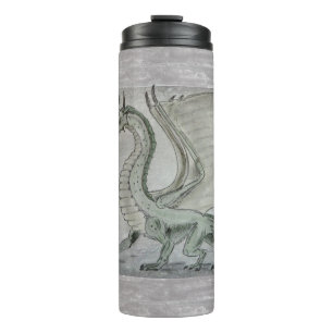 Drache für das Feueratmen Thermosbecher