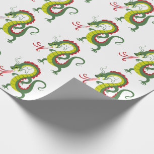 Drache Geschenkpapier
