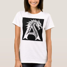 Drache gestalteter Buchstabe A, Drachenalphabet, M
