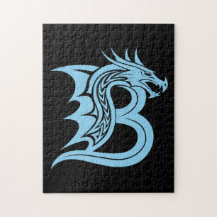 Drache gestalteter Buchstabe B, Drachenalphabet, M