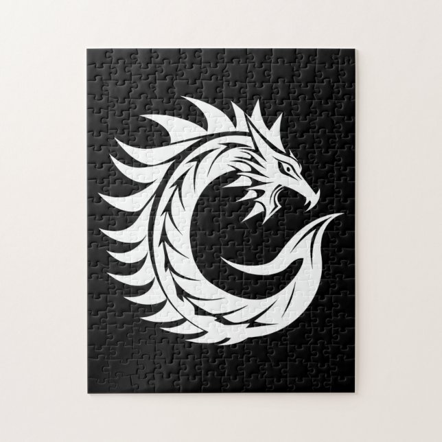 Drache gestalteter Buchstabe C, Drachenalphabet, M (Vertikal)
