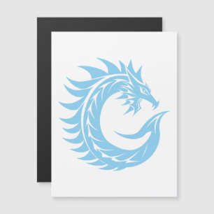 Drache gestalteter Buchstabe C, Drachenalphabet, M Magneteinladung