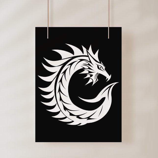 Drache gestalteter Buchstabe C, Drachenalphabet, M Poster (Von Creator hochgeladen)