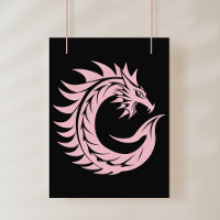 Drache gestalteter Buchstabe C, Drachenalphabet, M