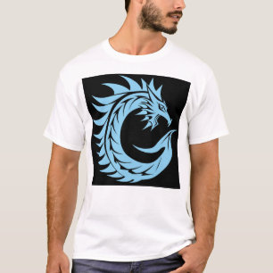 Drache gestalteter Buchstabe C, Drachenalphabet, M T-Shirt