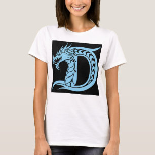 Drache gestalteter Buchstabe D, Drachenalphabet, M T-Shirt