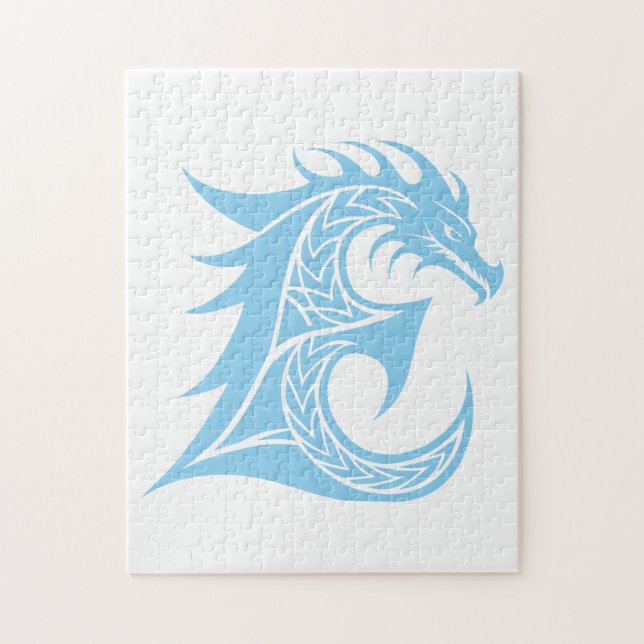Drache gestalteter Buchstabe E, Drachenalphabet, M (Vertikal)