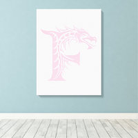 Drache gestalteter Buchstabe F, Drachenalphabet, M
