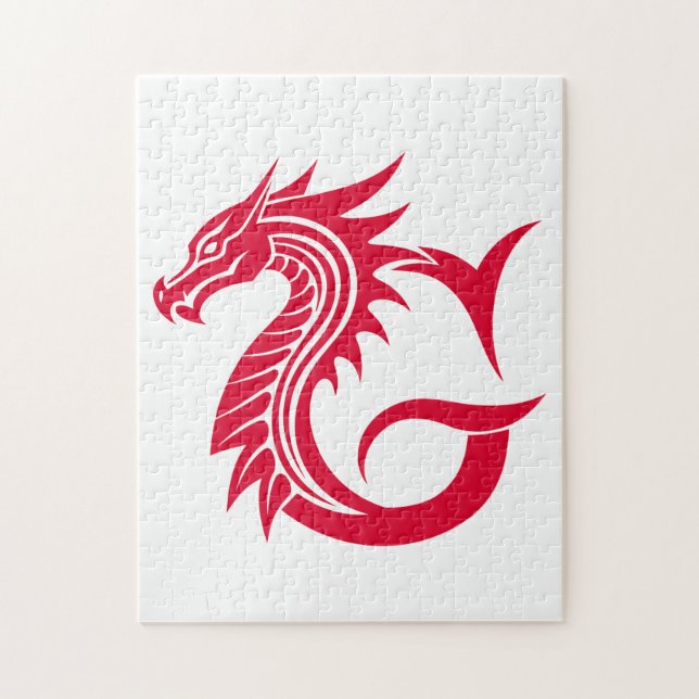 Drache gestalteter Buchstabe G, Drachenalphabet, M (Vertikal)