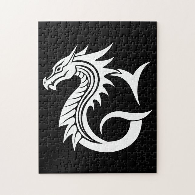 Drache gestalteter Buchstabe G, Drachenalphabet, M (Vertikal)