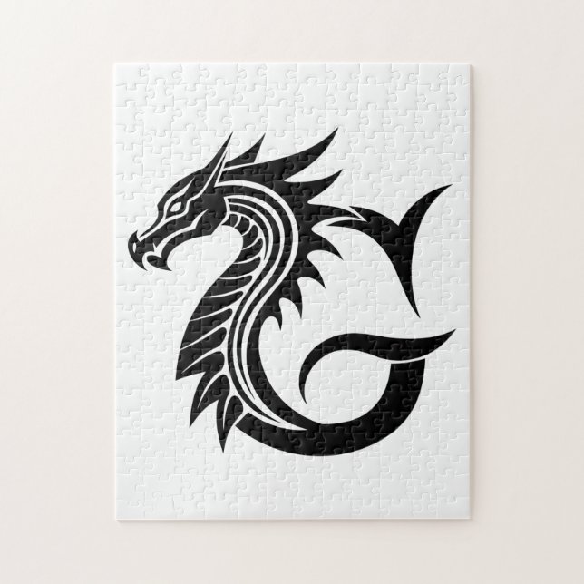 Drache gestalteter Buchstabe G, Drachenalphabet, M (Vertikal)