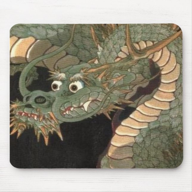 Drache-Glück-Mall Mousepad (Vorne)