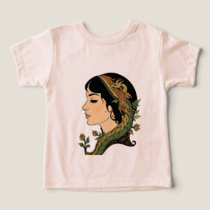 Drache Haare Dame   Fantasy Frau Hoodie Design