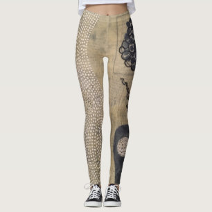 Drache-Haut Leggings