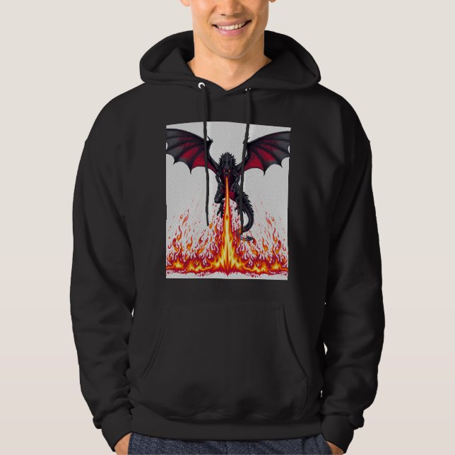Drache Hoodie (Vorderseite)