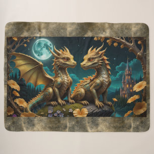 Drache im Mondlicht Sherpadecke