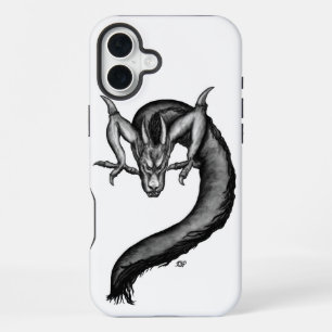 Drache im Tattoo-Stil iPhone 16 Plus Hülle