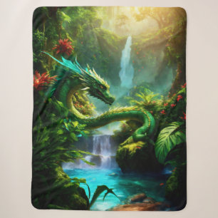 Drache im Wasserfall Sherpadecke