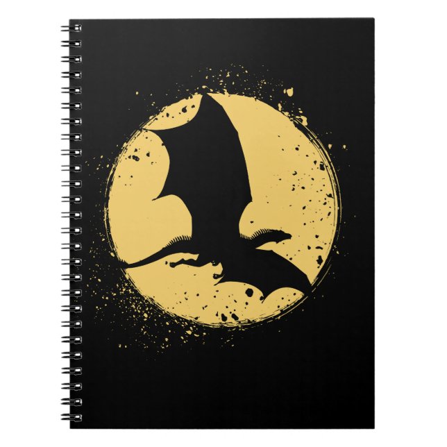 Drache in Flight Notizblock (Vorderseite)