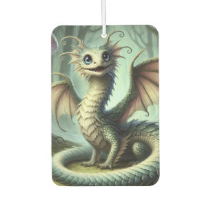Drache Jabberwocky Niedlich Fantasy Kreatur Kunst Autolufterfrischer