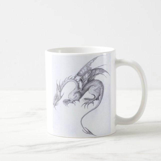 Drache Kaffeetasse (Rechts)