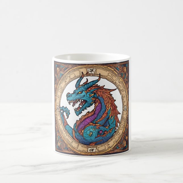 Drache Kaffeetasse (Mittel)