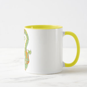 Drache, Kaiser, Gott, Göttin, Lord, China, Tasse