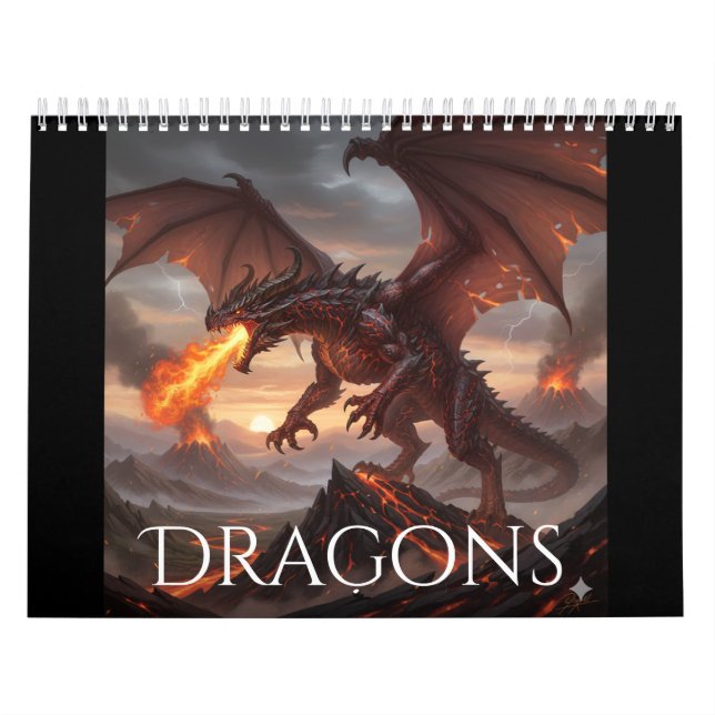 Drache-Kalender Kalender (Titelbild)